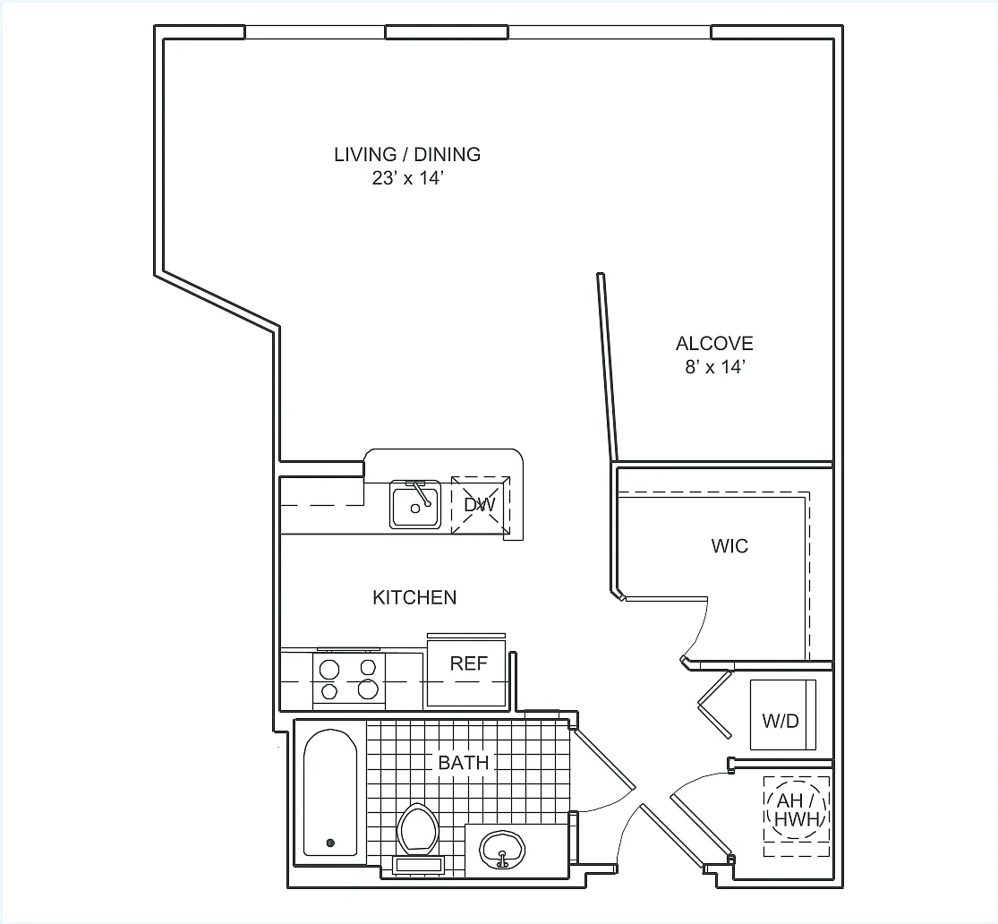 Floor plan Ellington IV