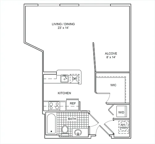 Floor plan Ellington IV