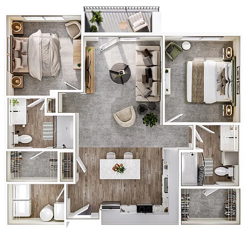 Floor plan Dial