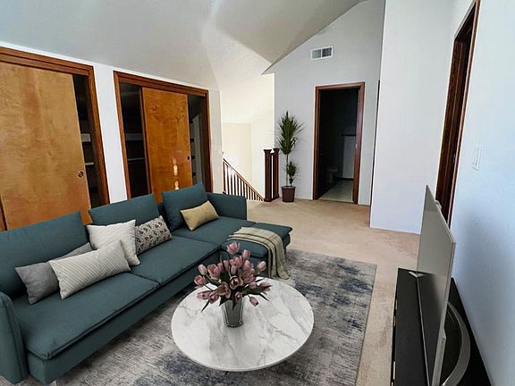 Upstairs Family Room (Virtual Staging)