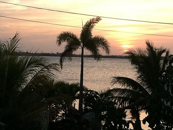 view from front porch