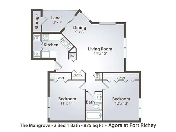 Floor plan The Mangrove