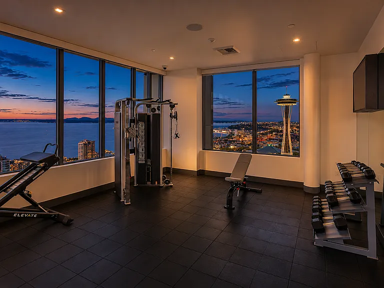 Work out any time of day in the 24 hour fitness center.