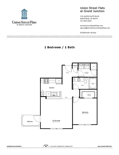 Floor plan Bickley U5 1.1
