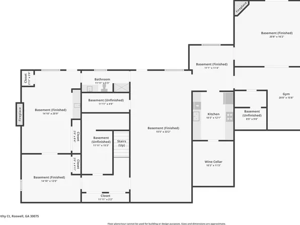 245 Galsworthy Ct, Roswell, GA 30075