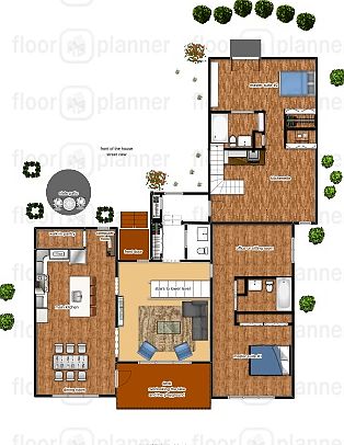 Main level floorplan