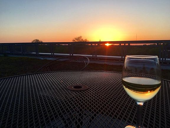 breathtaking rooftop sunsets