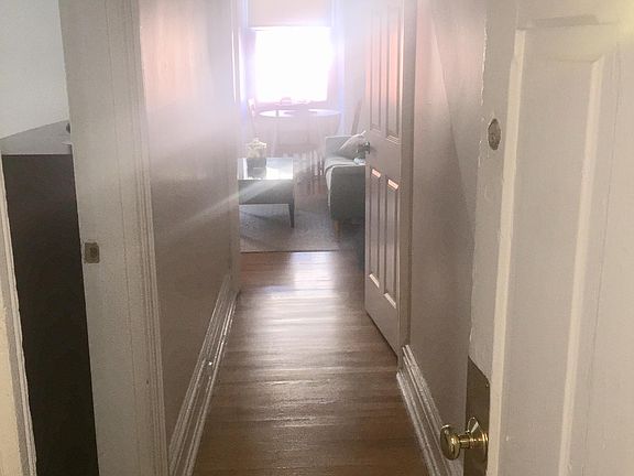 Walking into apartment from front door 