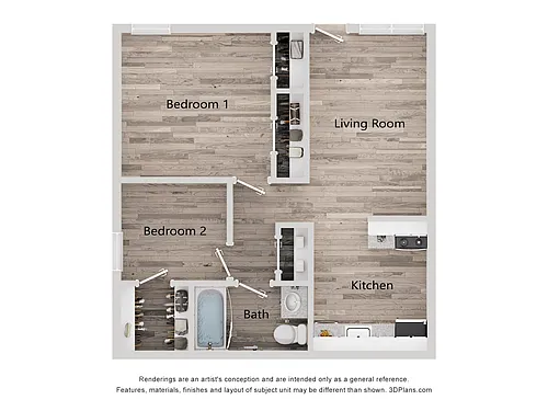 Floor plan B2