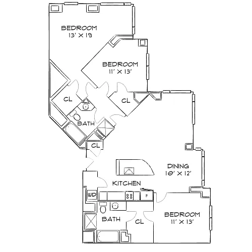 Floor plan Design 3A Premier