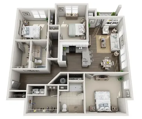 Floor plan C3A