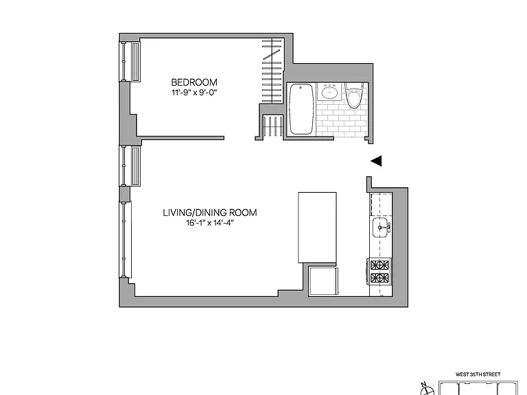 444 W 35th St #6C — Photo 2