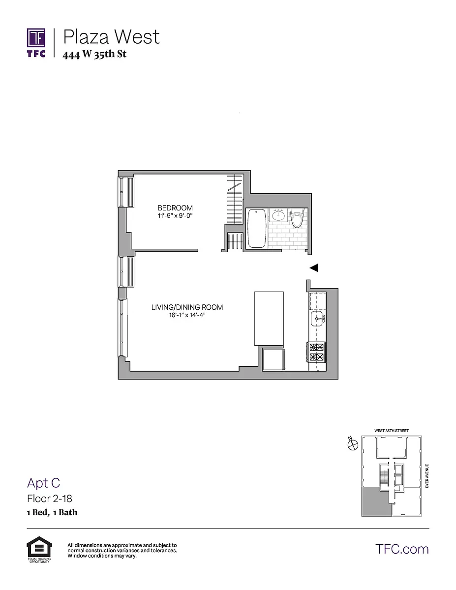 Building Photo - 444 W 35th St #17C