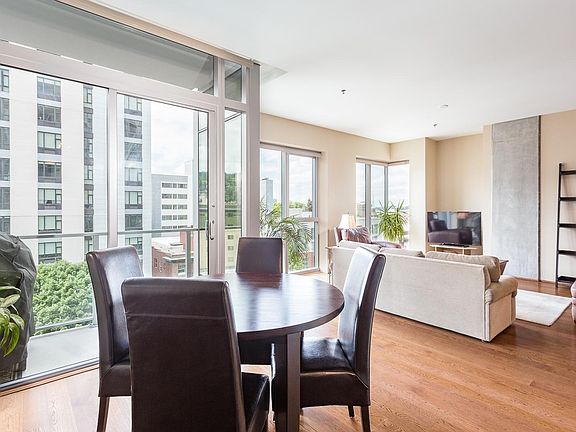 Living room and balcony