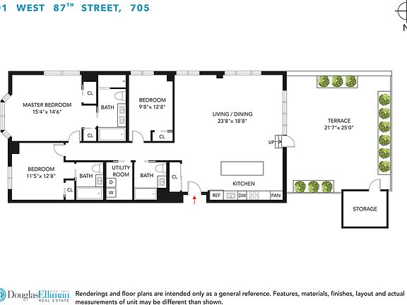 2nd image of 101 W 87th St APT 705
