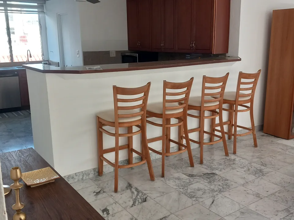 Bar and Kitchen area
