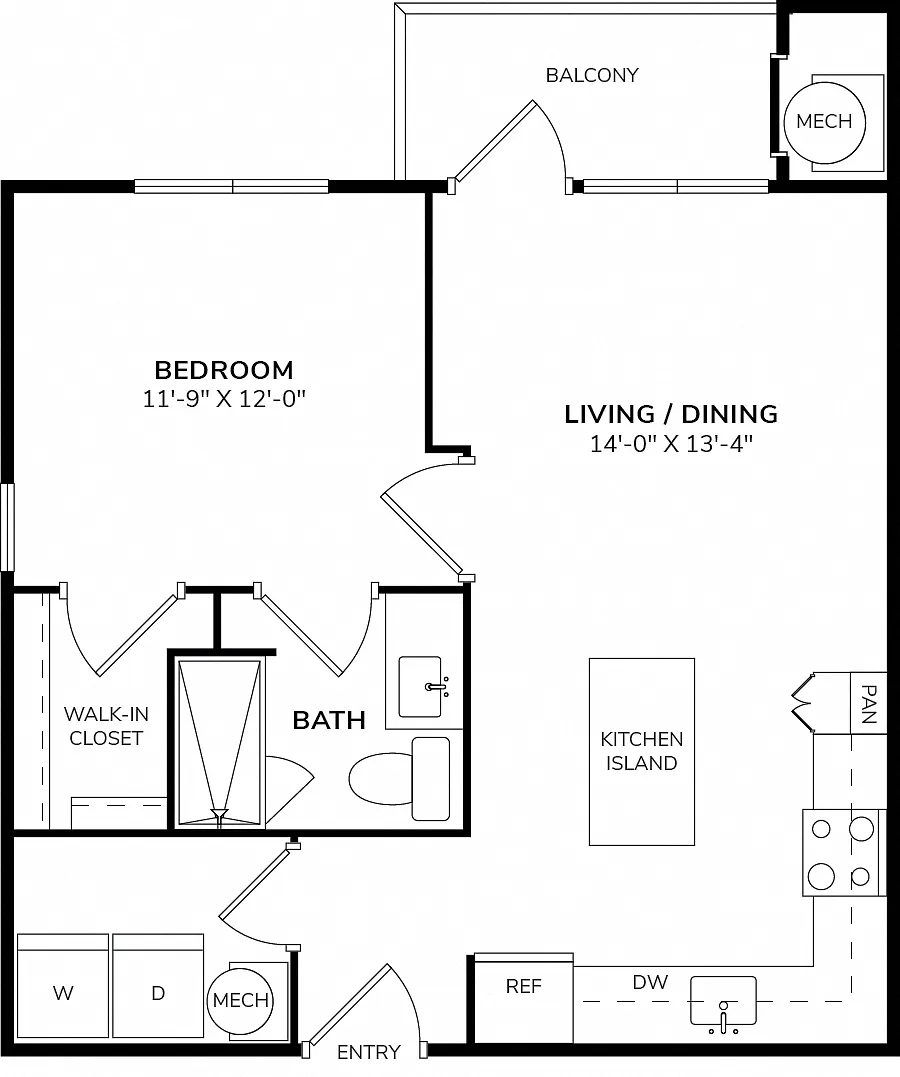 Floor plan A1