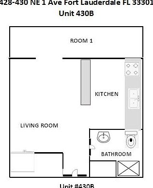 1st image of 430 NE 1st Ave #B