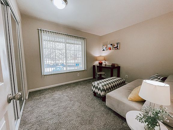 Bedroom with Large Window