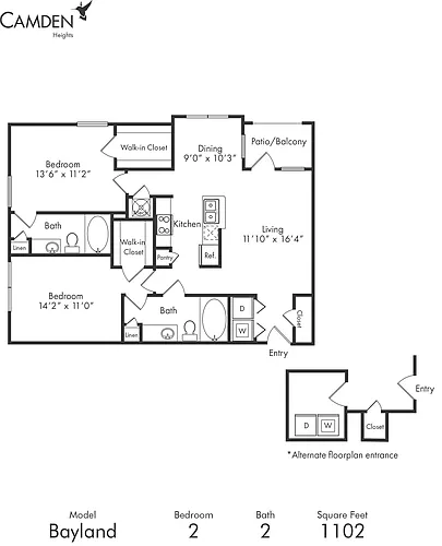 Floor plan The Bayland