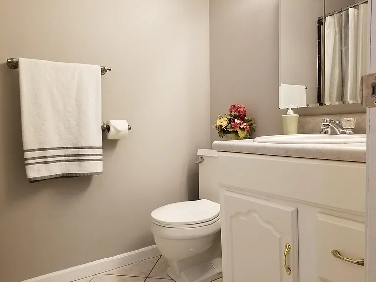 Full Bathroom in hallway
