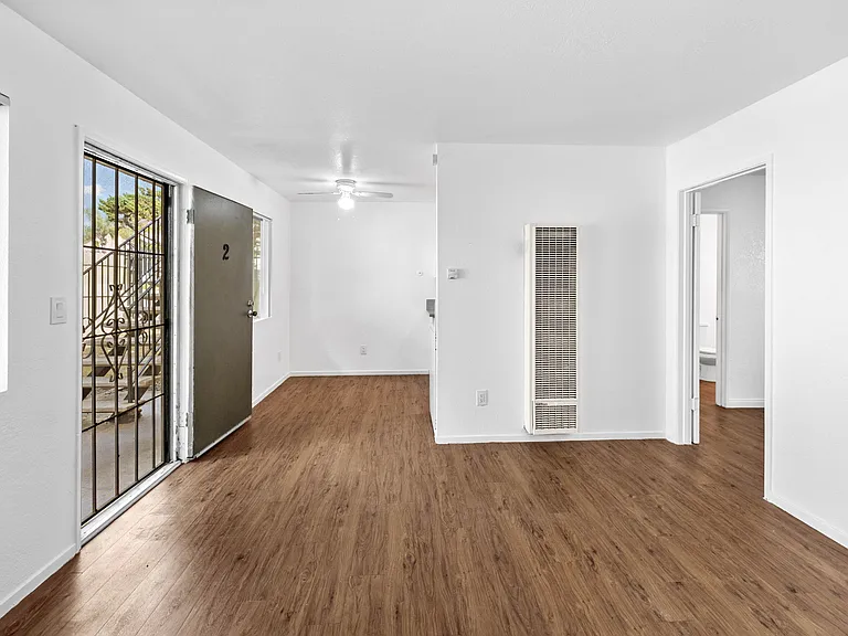 Entry to living room from front door