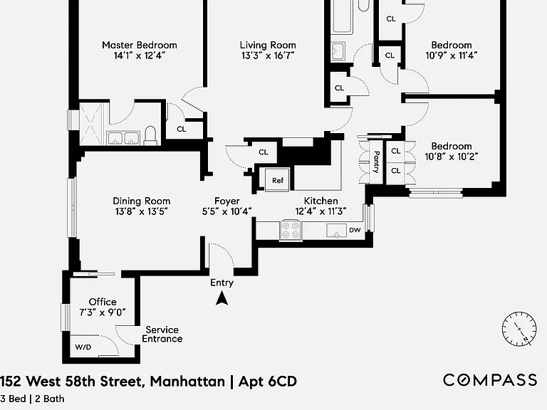 152 W 58th St #6CD — Photo 2
