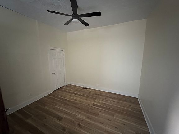 Bedroom with walk-in closet