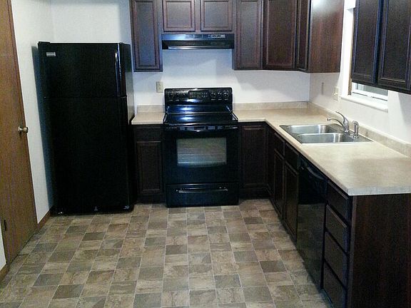 Remodeled kitchen.