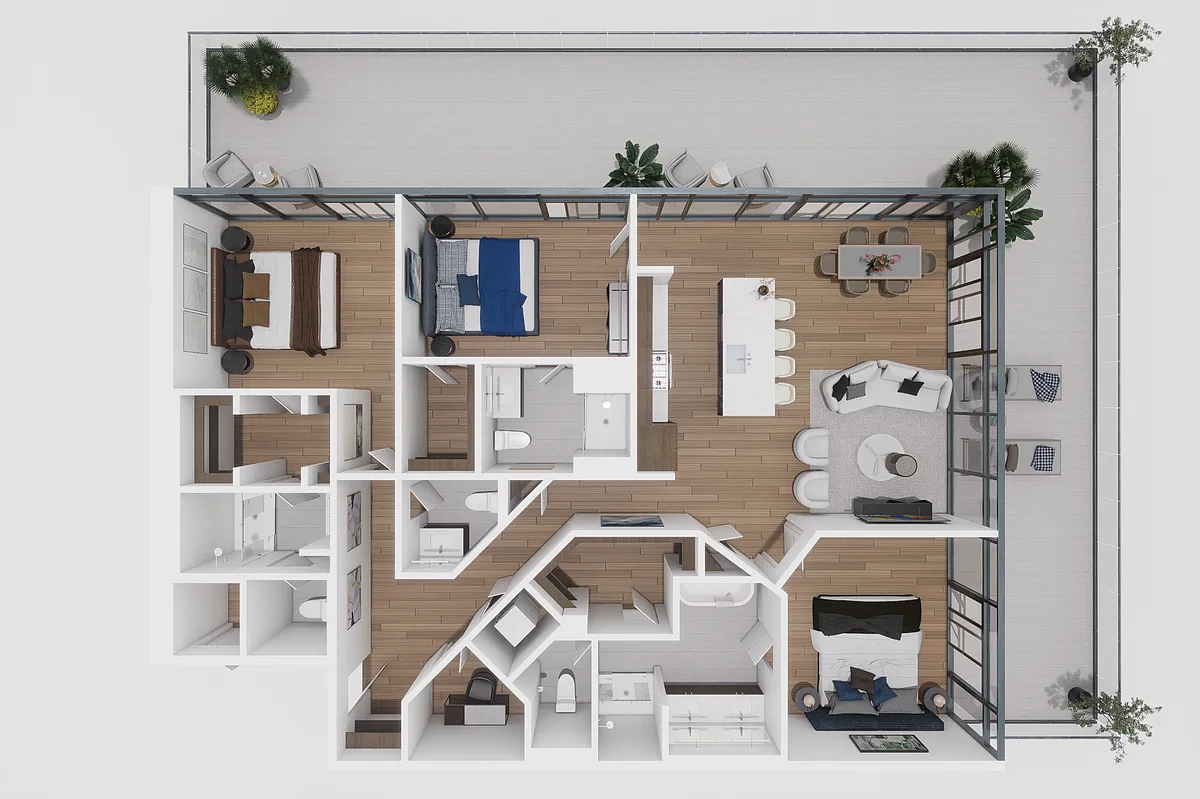 Floor plan C4