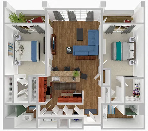 Floor plan The Palmetto