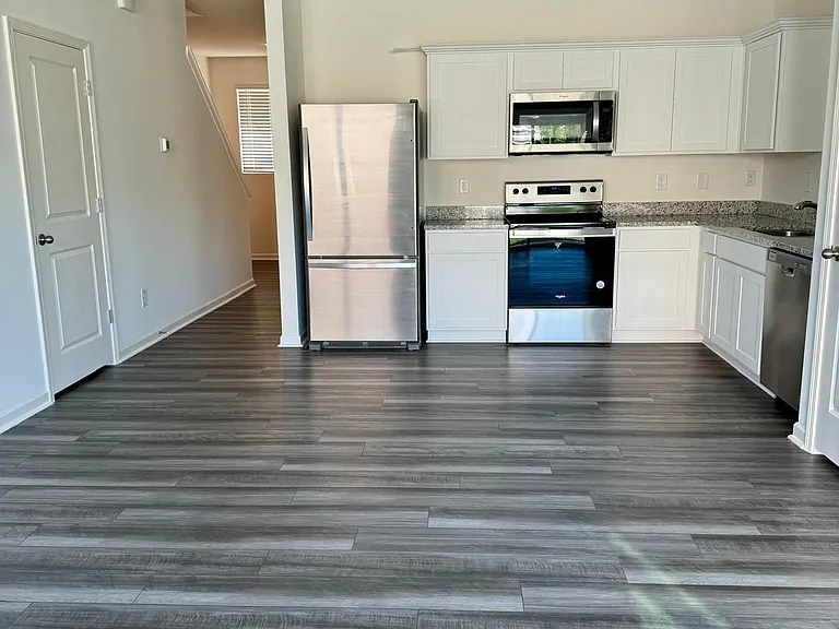 Dining room, kitchen