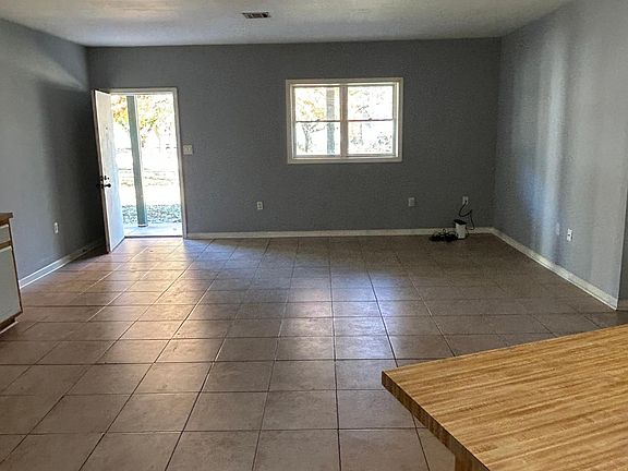 Living room tile floor