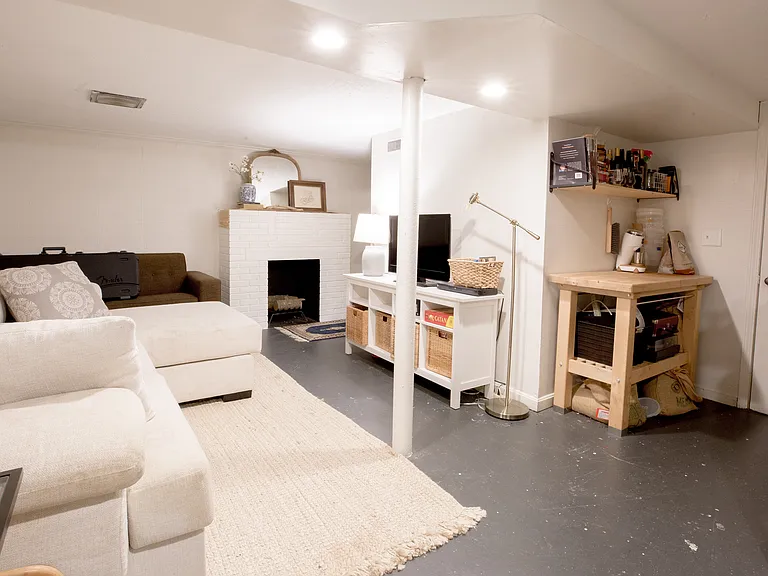 Partially Finished Basement