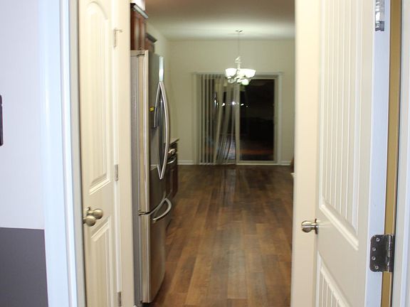 Entry from the garage door