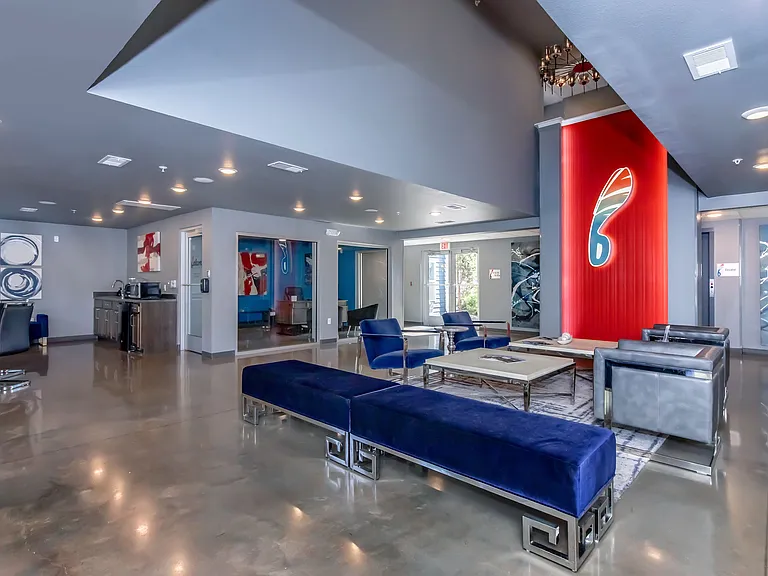 The Falcon Apartments Community Space