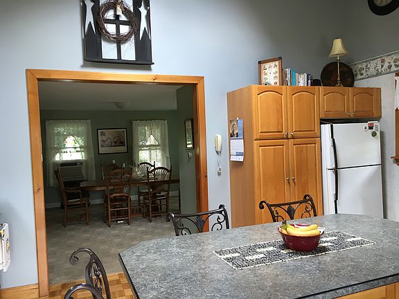 Kitchen view to dining room