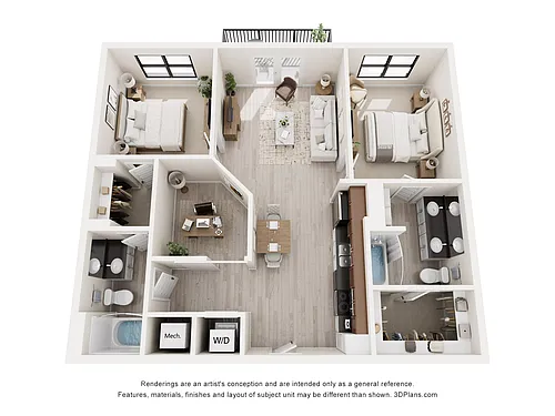 Floor plan B1