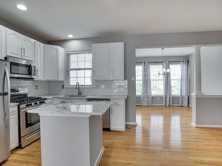 Kitchen and dining room