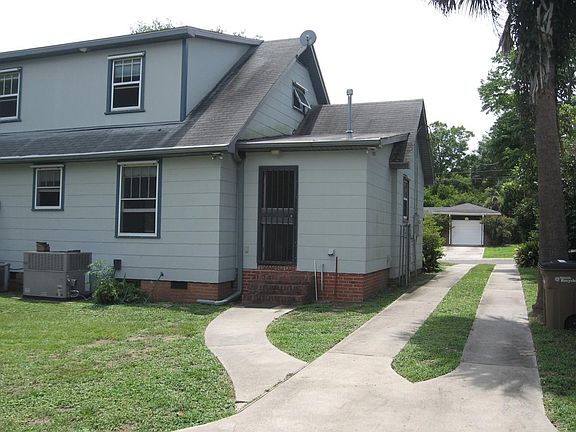 Back side of house