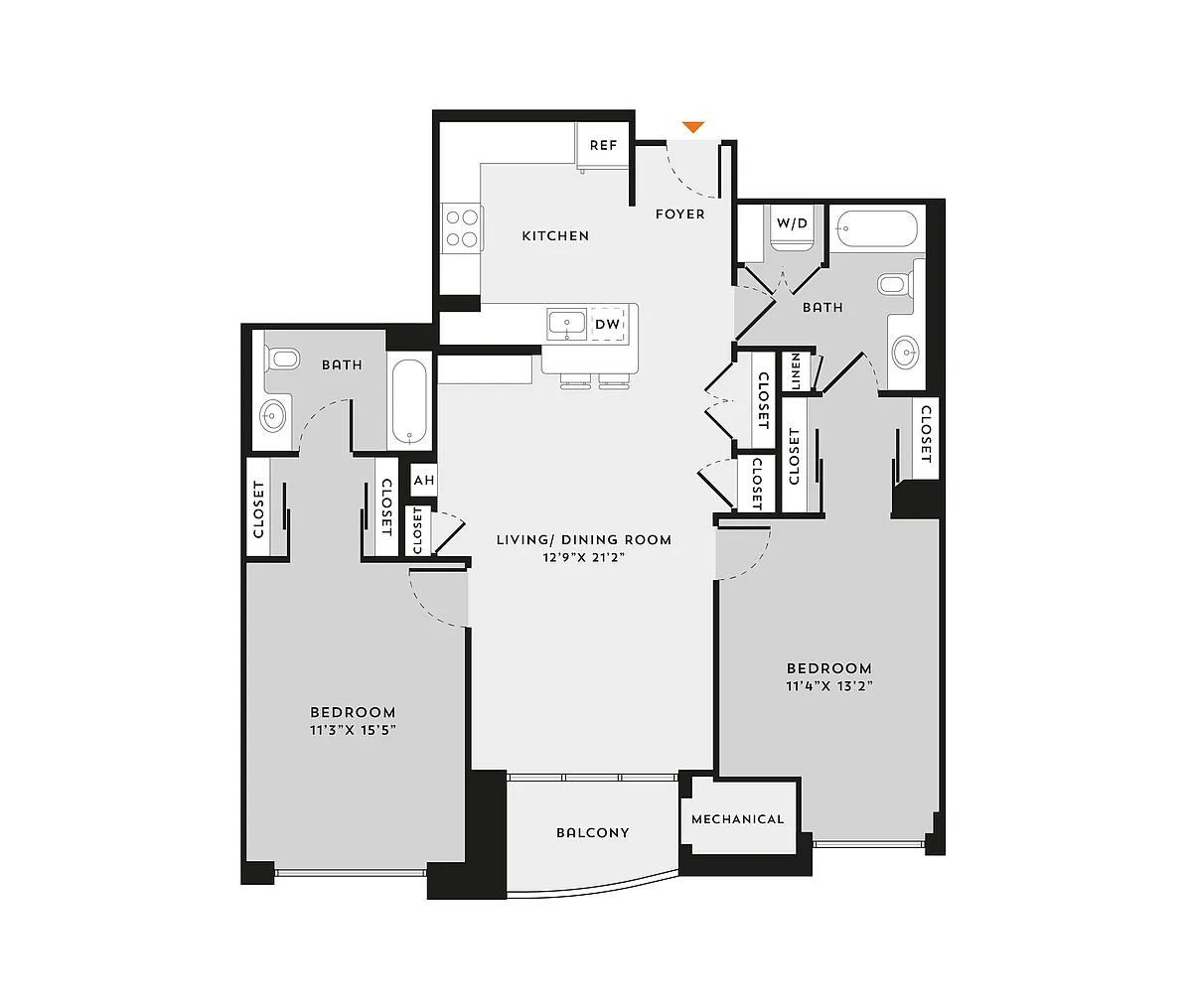 Floor plan 22B