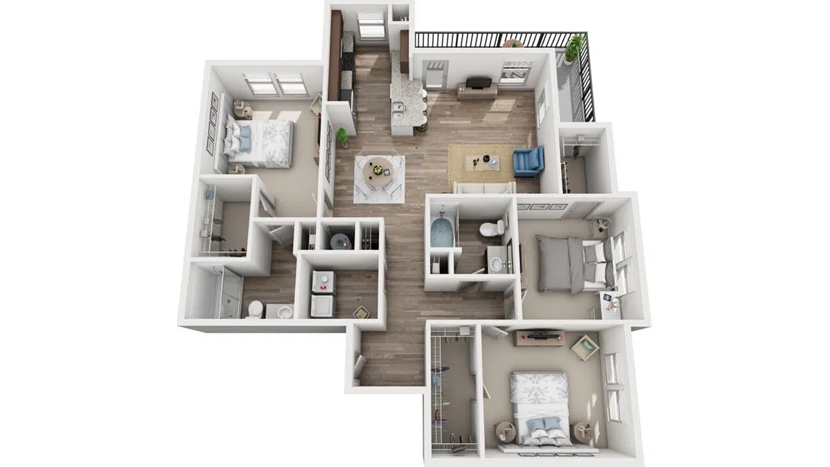 Floor plan C1