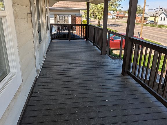 Huge porch
