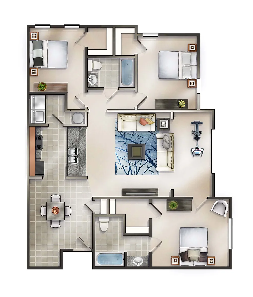 Floor plan Manchester Sunroom