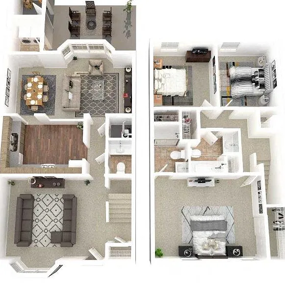 Village Square Apartments and Townhomes — Photo 31