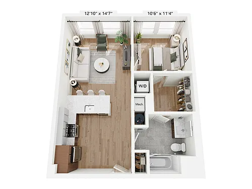 Floor plan A8