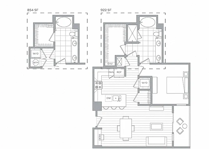Floor plan Erie 1