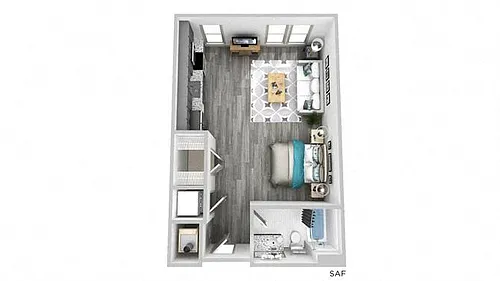 Floor plan SAF - Workforce Housing