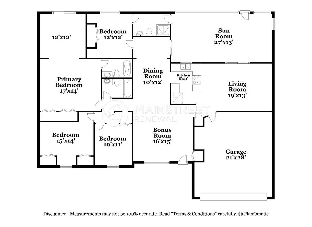 Floor Plan - 1455 Montecito Ave