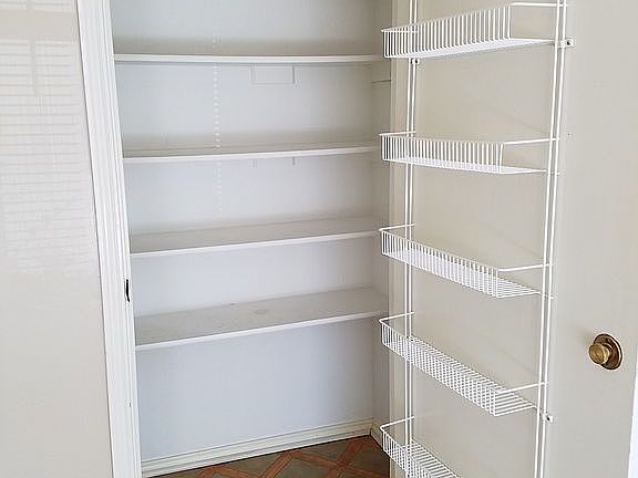 Kitchen pantry (mow has tile